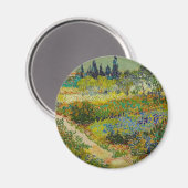 Aimant Vincent Van Gogh Garden (Recto/Verso)