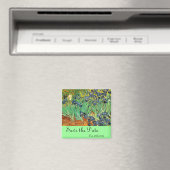 Aimant Vincent van Gogh,Iris (In Situ (Lave-vaisselle))