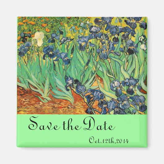 Aimant Vincent van Gogh,Iris (Devant)