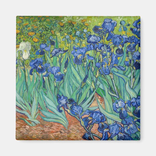 Aimant Vincent Van Gogh - Irises (Devant)