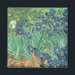 Aimant Vincent van Gogh | Irises, 1889<br><div class="desc">Irises,  1889 | par Vincent van Gogh | Lieu de l'art : J. Paul Getty Museum,  Los Angeles,  USA | Artiste néerlandais | Numéro de collection d'images : BAL40070</div>