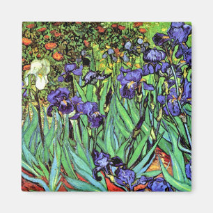 Aimant Vincent Van Gogh - Irises - Art de l'amour des fle