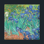 Aimant Vincent Van Gogh Irises Floral Art Vintage<br><div class="desc">Vincent Van Gogh Irises Floral Vintage Magnet d'art</div>
