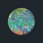 Aimant Vincent Van Gogh Irises Floral Vintage Fine Art<br><div class="desc">Vincent Van Gogh Irises Floral Vintage Magnet d'art</div>