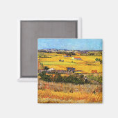 Aimant Vincent Van Gogh - La moisson à La Crau Beaux-Arts (Recto/Verso)