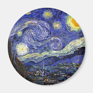 Aimant Vincent Van Gogh - La Nuit étoilée Beaux-Arts