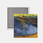 Aimant Vincent van Gogh - La Tour : périphérie d'Arles (Recto/Verso)