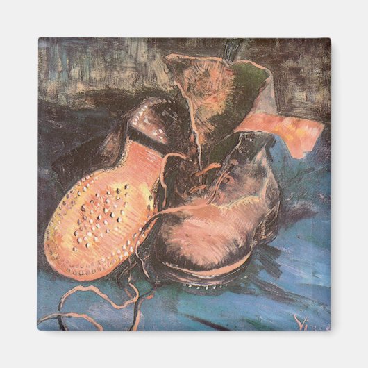 Aimant Vincent van Gogh - La vie morte avec une paire de (Devant)