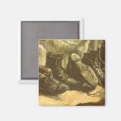 Aimant Vincent van Gogh - La vie morte Trois paires de ch (Recto/Verso)