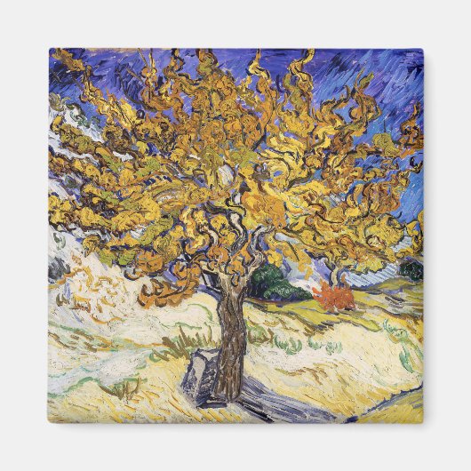 Aimant Vincent van Gogh - Le Mûrier (Devant)