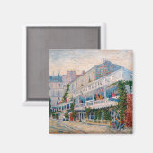 Aimant Vincent van Gogh - Le Restaurant de la Sirene (Recto/Verso)