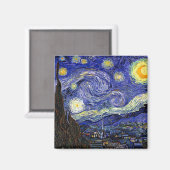 Aimant Vincent Van Gogh - Le Starry Night Fine Art (Recto/Verso)