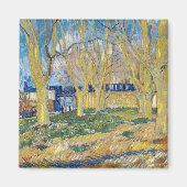 Aimant Vincent van Gogh - Le Train Bleu (Devant)