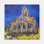 Aimant Vincent van Gogh - L'église d'Auvers (Devant)