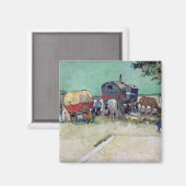 Aimant Vincent van Gogh | Les Caravanes, L'Encampement Ts (Recto/Verso)