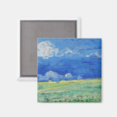 Aimant Vincent van Gogh - Les champs de roues sous Thunde (Recto/Verso)