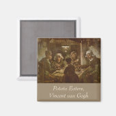 Aimant Vincent van Gogh - Les mangeurs de pommes de terre (Recto/Verso)