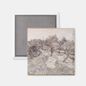 Aimant Vincent van Gogh | Les Oliviers (Recto/Verso)