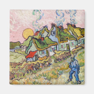 Aimant Vincent van Gogh - Maisons et figure