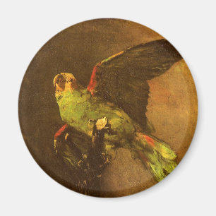 Aimant Vincent van Gogh - Nature morte au perroquet vert