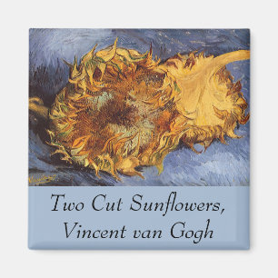 Aimant Vincent van Gogh - Nature morte : Deux tournesols 