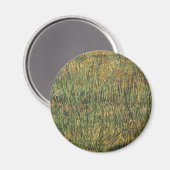 Aimant Vincent van Gogh - Pâturage en fleurs (Recto/Verso)