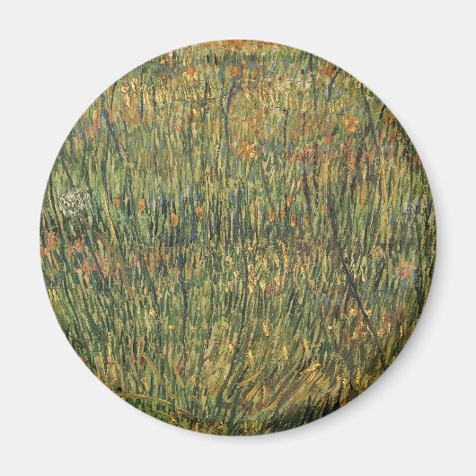 Aimant Vincent van Gogh - Pâturage en fleurs (Devant)