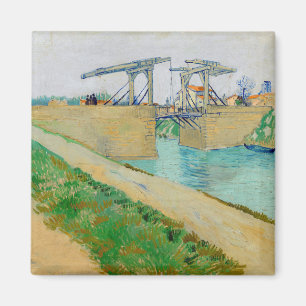 Aimant Vincent van Gogh - Pont Langlois à Arles #2