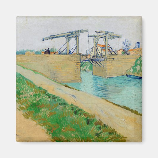 Aimant Vincent van Gogh - Pont Langlois à Arles #2 (Devant)