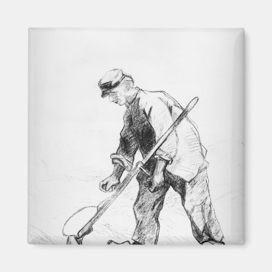 Aimant Vincent van Gogh | Reaper (Devant)