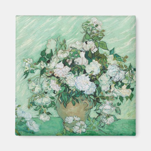 Aimant Vincent van Gogh - Roses (Devant)