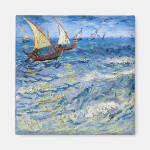 Aimant Vincent van Gogh - Seascape at Saintes-Maries