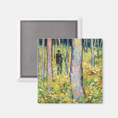 Aimant Vincent Van Gogh - Sous-croissance à deux chiffres (Recto/Verso)