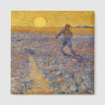 Aimant Vincent van Gogh - Sower avec réglage Sun<br><div class="desc">La tour / Sower avec réglage Sun - Vincent van Gogh,  Huile sur toile,  1888,  Arles</div>