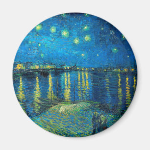 Aimant Vincent Van Gogh Starry Night Over The Rhone