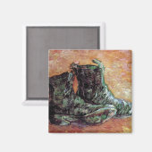 Aimant Vincent Van Gogh - Une paire de chaussures (Recto/Verso)