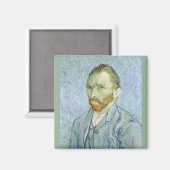 Aimant Vincent van Gogh - Van Gogh Autoportrait en bleu (Recto/Verso)