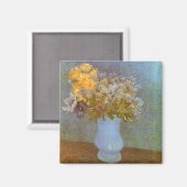 Aimant Vincent van Gogh Vase de Lilacs, Daisées, Anémones (Recto/Verso)