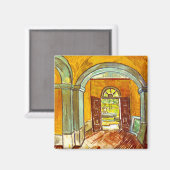 Aimant Vincent Van Gogh - Vestibule de l'asile (Recto/Verso)