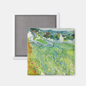 Aimant Vincent van Gogh - Vignobles à Auvers (Recto/Verso)