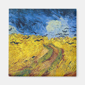 Aimant Vincent van Gogh - Wheatfield with Crows (Devant)
