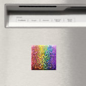 Aimant Vines Overlap Rainbow (In Situ (Lave-vaisselle))