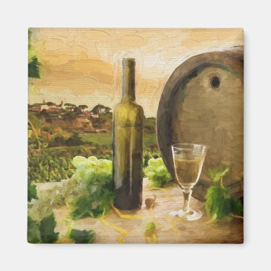Aimant Vins dans le vignoble (Devant)