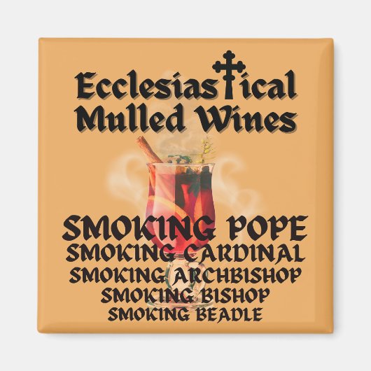 Aimant Vins Ecclésiastiques Multiculés (Devant)