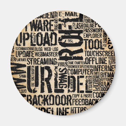 Aimant vintage (Devant)