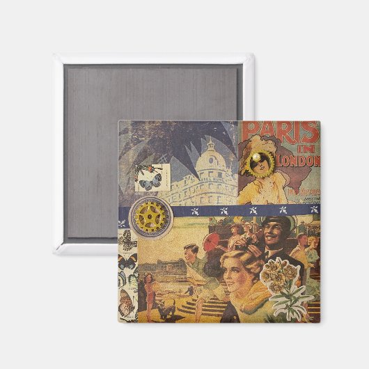 Aimant Vintage (Recto/Verso)