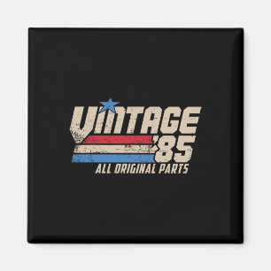 Aimant Vintage 85 Rétro 40e Anniversaire Haut Pour Hommes