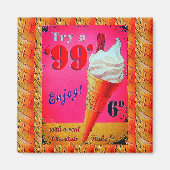 Aimant vintage à glaces (Devant)