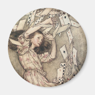 Aimant Vintage Alices Adventures in Wonderland by Rackham