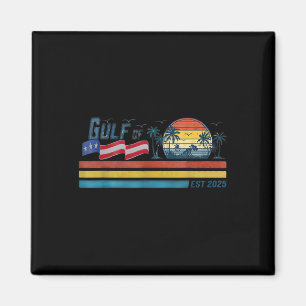 Aimant Vintage America Patriot Drôle du Golfe Ét 2025